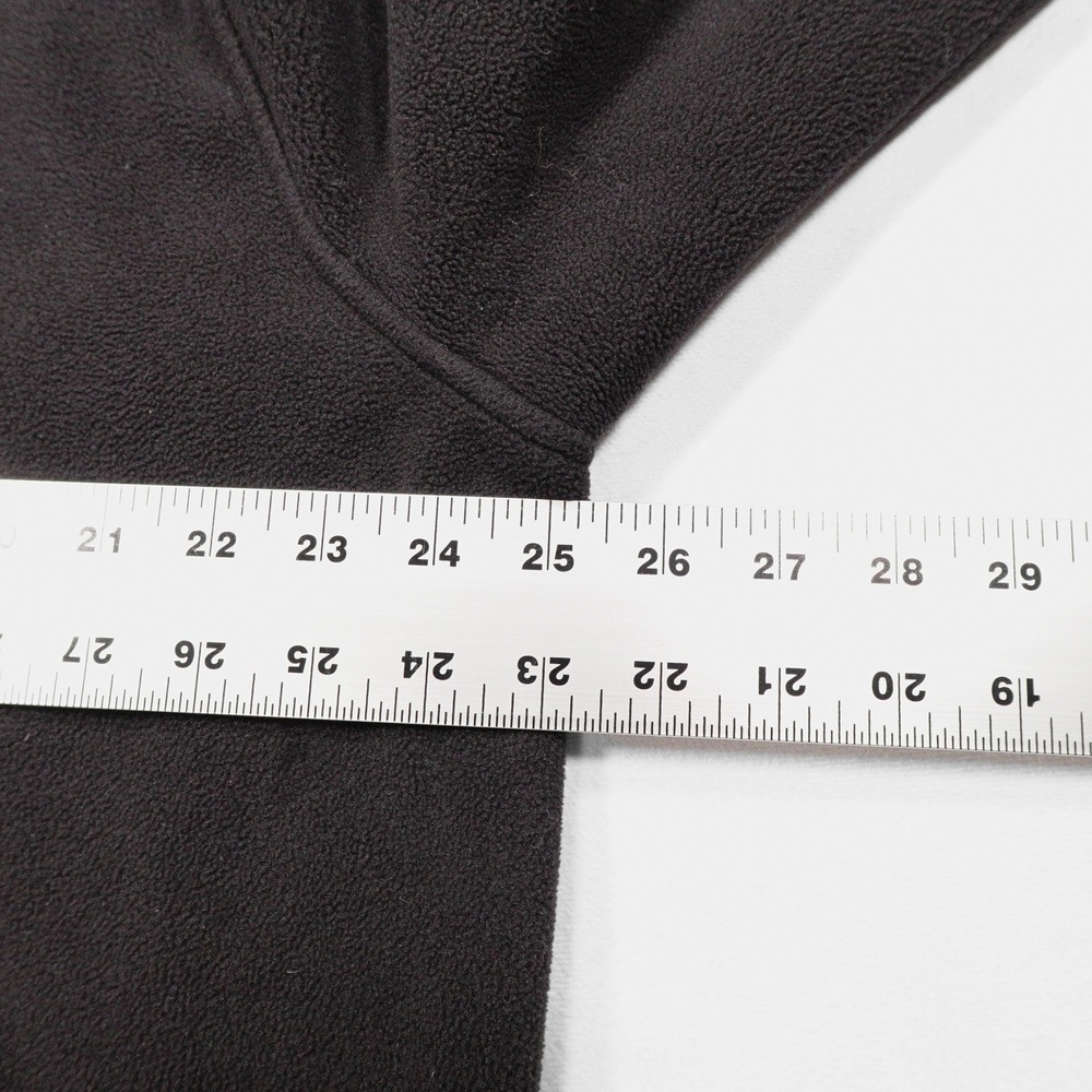 VINTAGE LL BEAN Men's L Black Polartec Full Zip Fleece Outdoor Winter Jacket - Picture 6 of 7